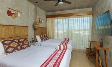 Apartamento tulum doble cama