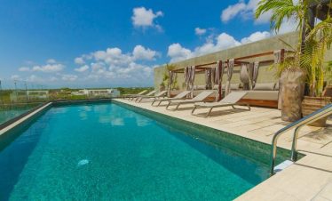 piscina de lujo en tulum