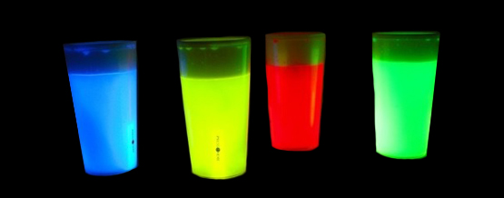 vasos luminosos