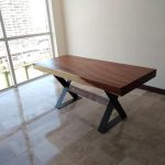 mesa de madera fina