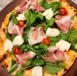 Pizza italiana en los cabos