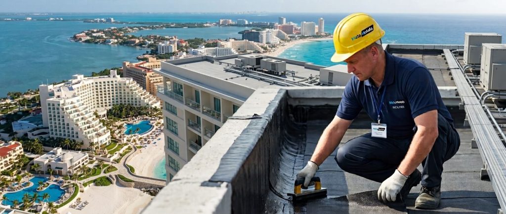 Servicio de impermeabilización en Cancún